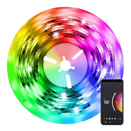 Светодиодная лента Immax NEO Smart 3м, RGB+CCT, цвет+диммируемая, zigbee, TUYA, MUSIC