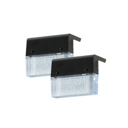 Āra saules LED apgaismojums Immax DECK ar gaismas sensoru, 3500K + RGB,, 1W, IP65, 2gab