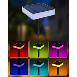 Immax NEO LITE viedā saules gaisma SQUARE, RGB, IP65, BT, TUYA