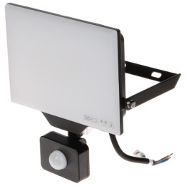 ORNO AD-NL-6465BLR4 LED prožektors ar kustības sensoru, IP44, 230V, 6500K auksti balta gaisma