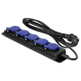 ORNO OR-AE-13297/3M 5 ligzdu pagarinātājs 3m kabelis IP44 230V AC āra lietošanai