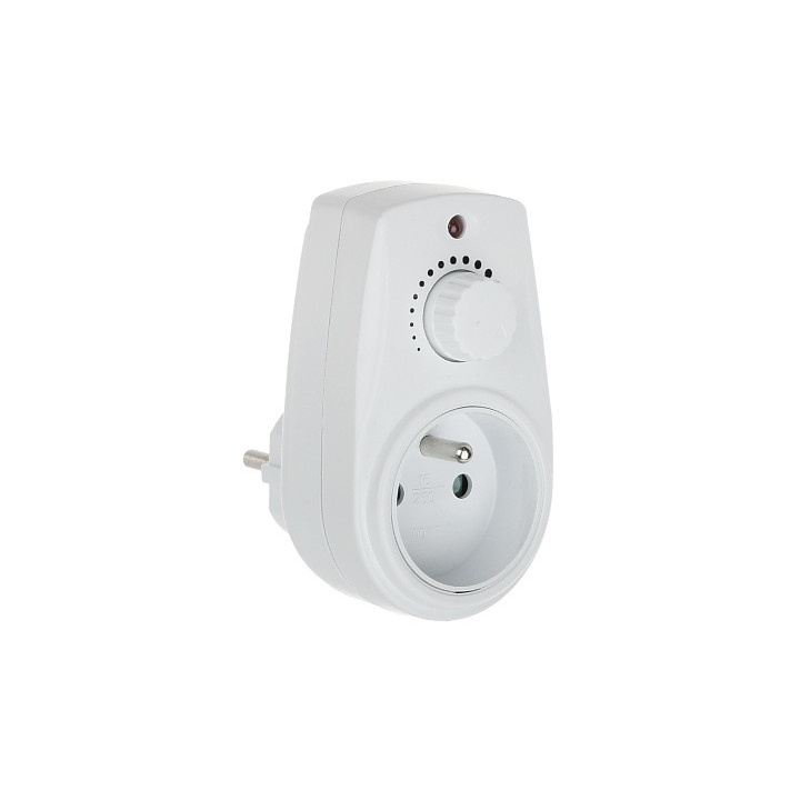 ORNO OR-AE-13114 Rotācijas dimmeris 230V kvēlspuldzēm un LED lampām, balts