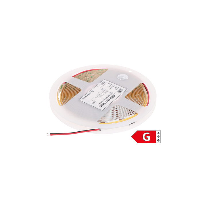 MW Lighting LED-COB-12V/8W-WW/5M COB светодиодная лента 12V 8W/м 5м Тёплый белый 3000K