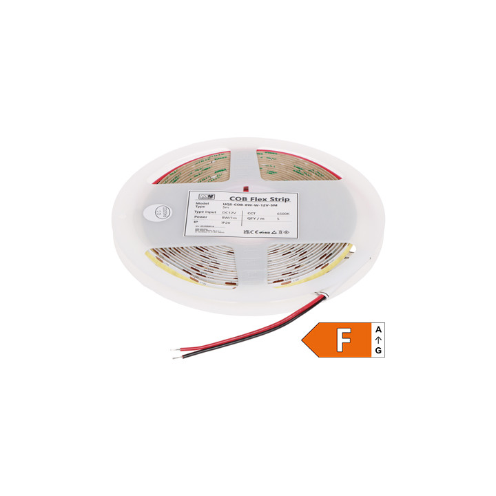 MW Lighting LED-COB-12V/8W-CW/5M COB светодиодная лента 12V 8W/m 6500K холодный белый 5м