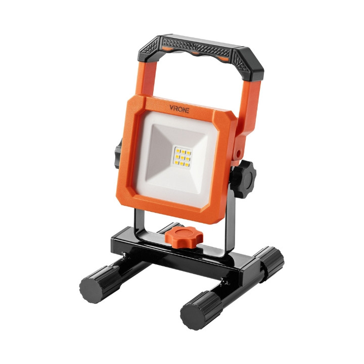 ORNO FLP-6 LED prožektors 10W IP54 āra apgaismojumam, 6500K auksti baltā gaisma
