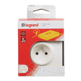 PĀRSTEIGUMA IEROBEŽOTĀJS LE-50670 2P+Z 2 x RJ45 3500 W LEGRAND