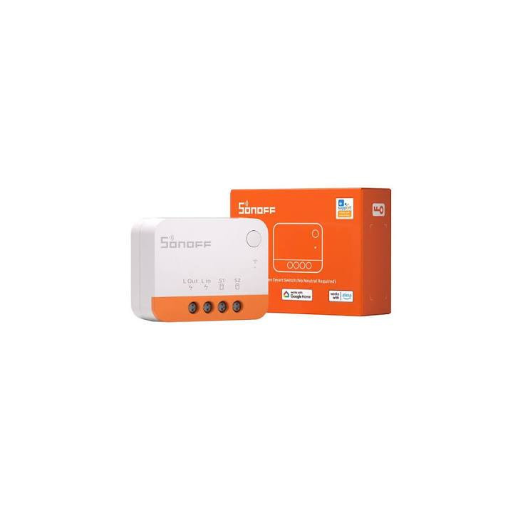 Умный мини-переключатель ZigBee Sonoff ZBMINIL2
