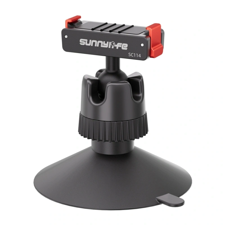 Sunnylife magnētiskais montāžas adapteris ar 360° lodveida savienojumu priekš Osmo 360 / Action 5 Pro / 4/3