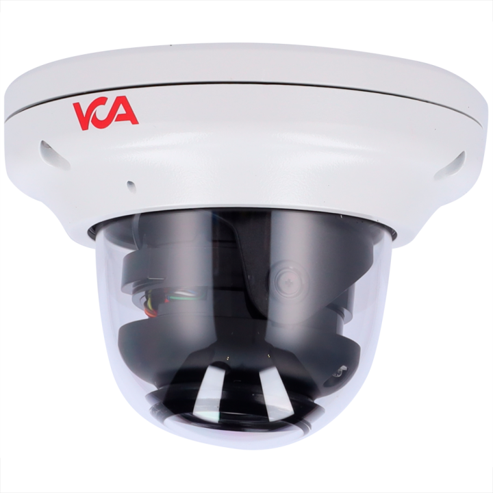 VCA TECHNOLOGY VCA-IPAi358-MR 5MP āra kupola IP kamera ar PoE, IP67, varifokālu objektīvu, IR 30m, iebūvētu mikrofonu
