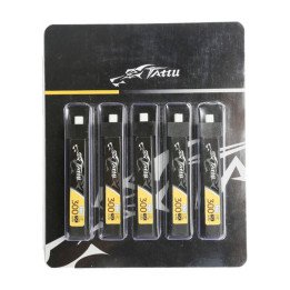 Tattu LiPo 300mAh 3.8V 75C 1S1P HV BT2.0 Battery (5pcs)