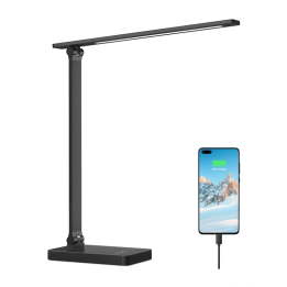 Lepro 310004 galda lampa (melna)