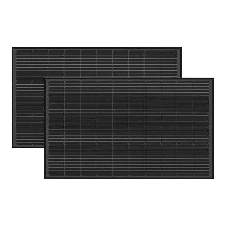 EcoFlow 100W Rigid Photovoltaic Panel Set (2-Pack) 5006101005