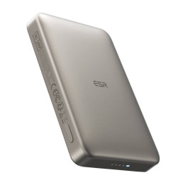 ESR Qi2 MagSlim 10000 mAh magnētiskā jaudas banka (smiltis)