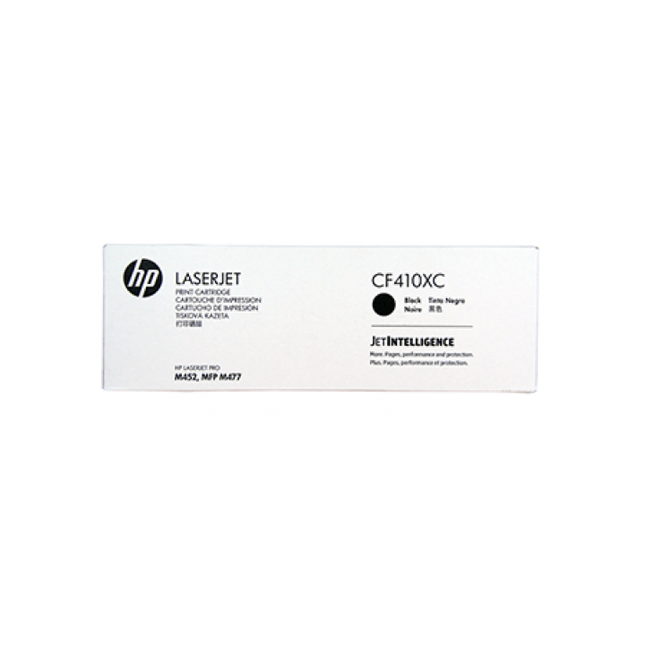 HP oriģinālā 410X melnā tonera kasetnes Laserjet M452 MFP M477 M377dw printeris