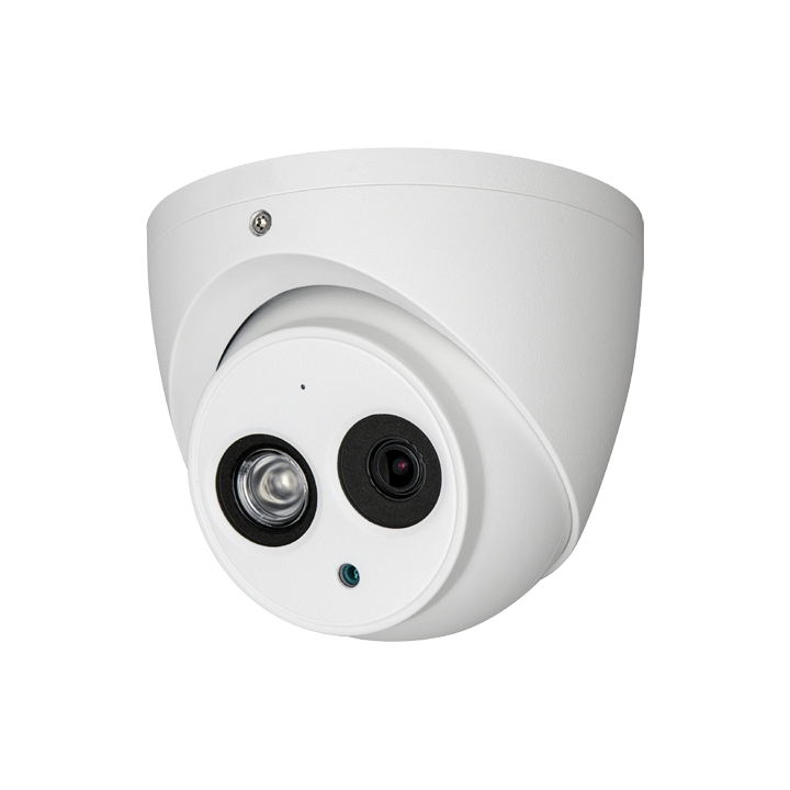 DAHUA IPC-HDW4421E 4MP IP67 PoE kupola kamera ar 2,8mm objektīvu un 20m IR