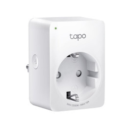 TP-Link Tapo P100 Mini viedais Wi-Fi kontaktdakša, vācu spraudnis (F tips), 16A, 230V, darbojas ar Alexa un Google Home