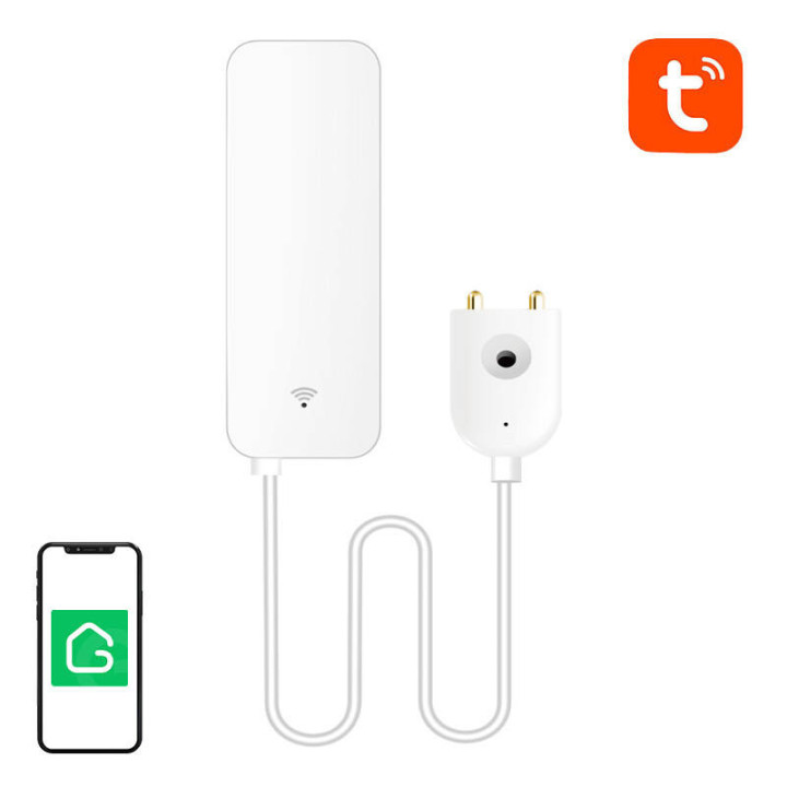 Inteliģents czujnik zalania/wycieku wody WiFi Gosund S5 Tuya