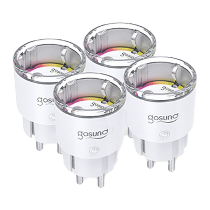 Gosund EP2-Z ZigBee viedligzda (četrpako) 10A