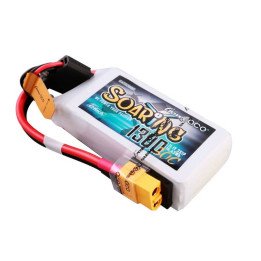 Gens ace G-Tech Soaring 1300mAh 11.1V 30C 3S1P LiPo Battery GEA133S30X6GT
