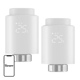 SONOFF ZigBee TRVZB termostata galva, 2 iepakojumi