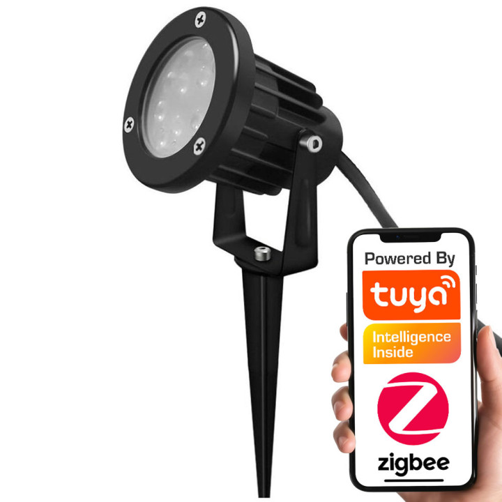 Dārza prožektors 1,45 m RGBCCT 7 W ZigBee 3.0 Pro GL Series TUYA
