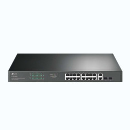TP-Link :: TL-SG1218MP Неуправляемый PoE, 18xGbps, 16x PoE+