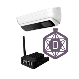 SAFIRE KIT-PEOPLECOUNT-1 Комплект для подсчета людей – 24ГГц mmWave датчик присутствия для помещений