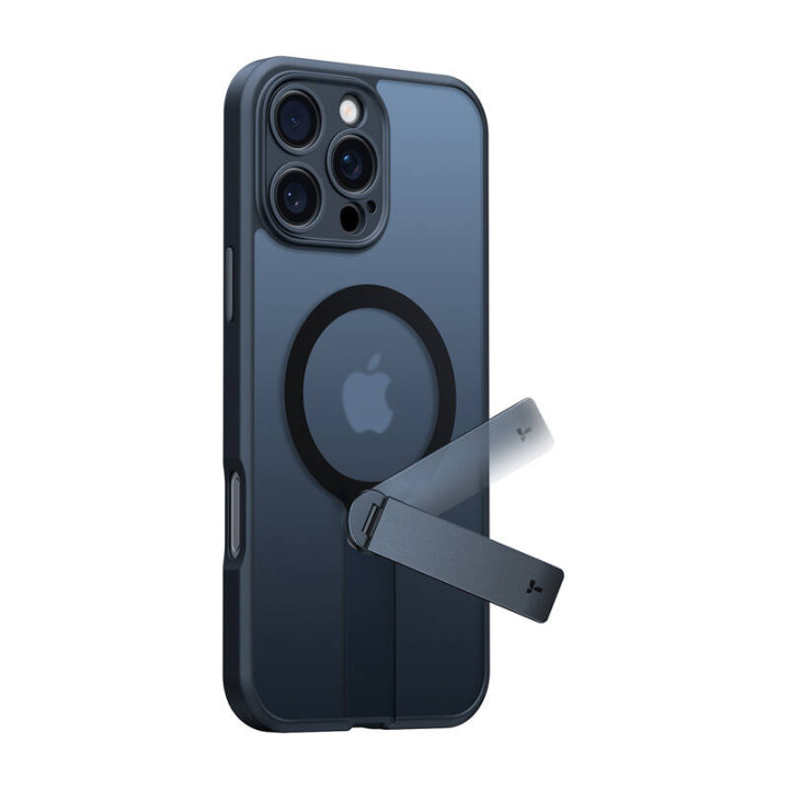 Torras Pstand Spin Case iPhone 16 ProMax (melns)