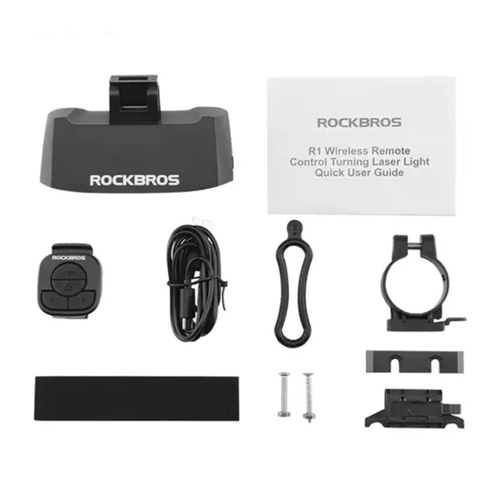 Rockbros LKWD-R1 viedais lāzera aizmugurējais lukturis