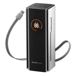 Powerbank EcoFlow RAPID Pro 20000 230 W (iebūvēts 100 W kabelis)