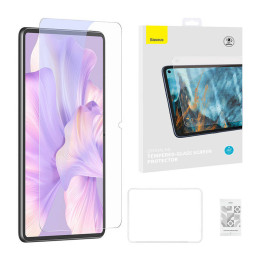 Baseus Crystal rūdīts stikls 0,3 mm planšetdatoram Huawei MatePad Pro 12,6 collu