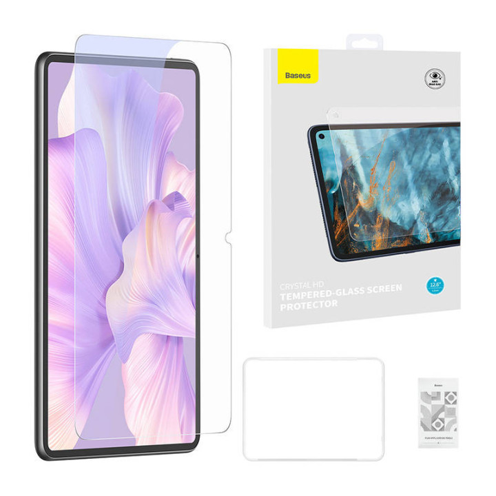 Baseus Crystal rūdīts stikls 0,3 mm planšetdatoram Huawei MatePad Pro 12,6 collu
