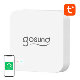 Smart Bluetooth BLE, WiFi tīkla vārteja ar trauksmes signālu Gosund G2 Tuya