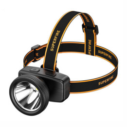 Superfire HL55 galvenais lukturis, 150 lm, USB-C, 4 režīmi, 270 m