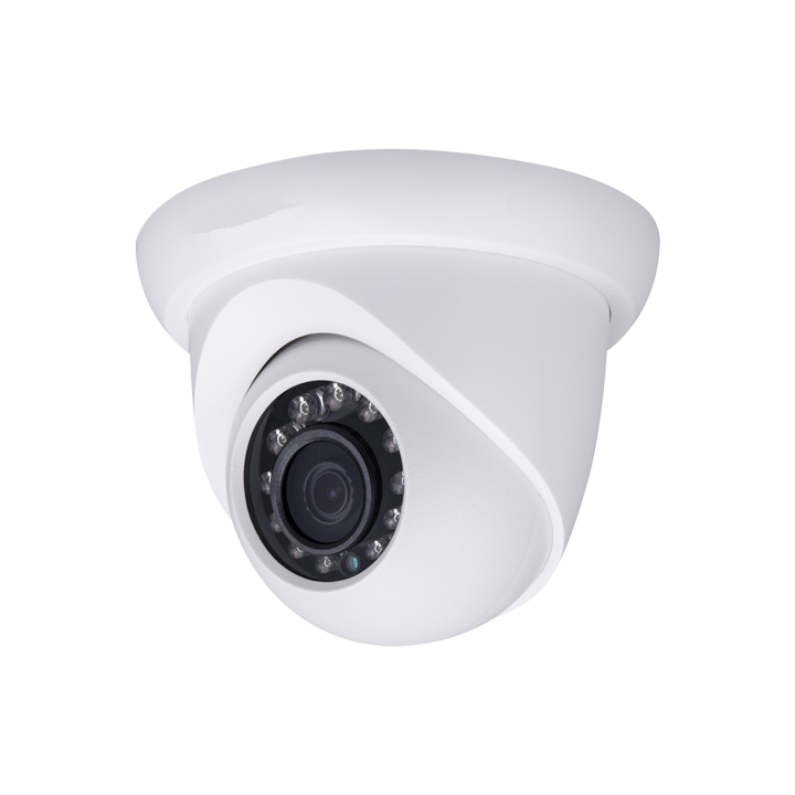 DAHUA IPC-HDW1431S 4MP kupola IP kamera ar PoE un Wi-Fi