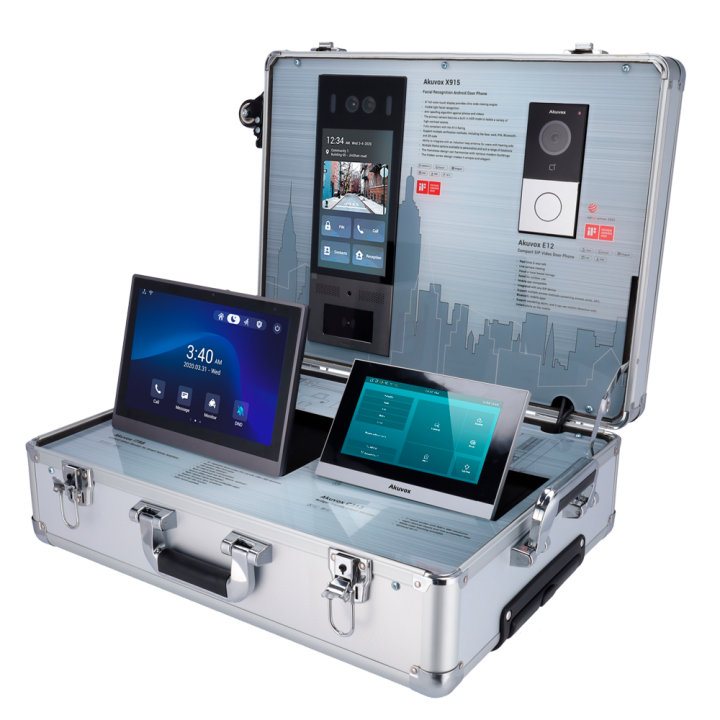 AKUVOX AK-DEMOKIT IP domofona demonstrācijas komplekts