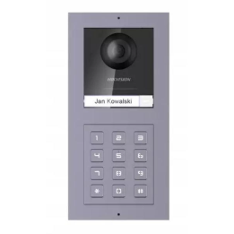 Hikvision modulārā durvju paneļa kamera + tastatūra