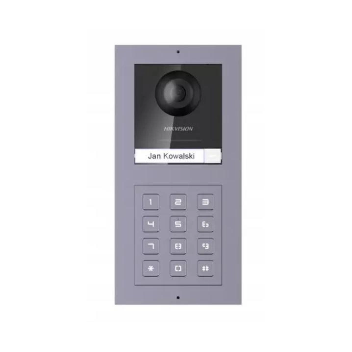 Hikvision modulārā durvju paneļa kamera + tastatūra