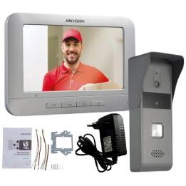 Video domofonu komplekts Hikvision DS-KIS203T