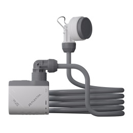Flextail Tiny Shower Pārnēsājama duša ar sūkni (balta)