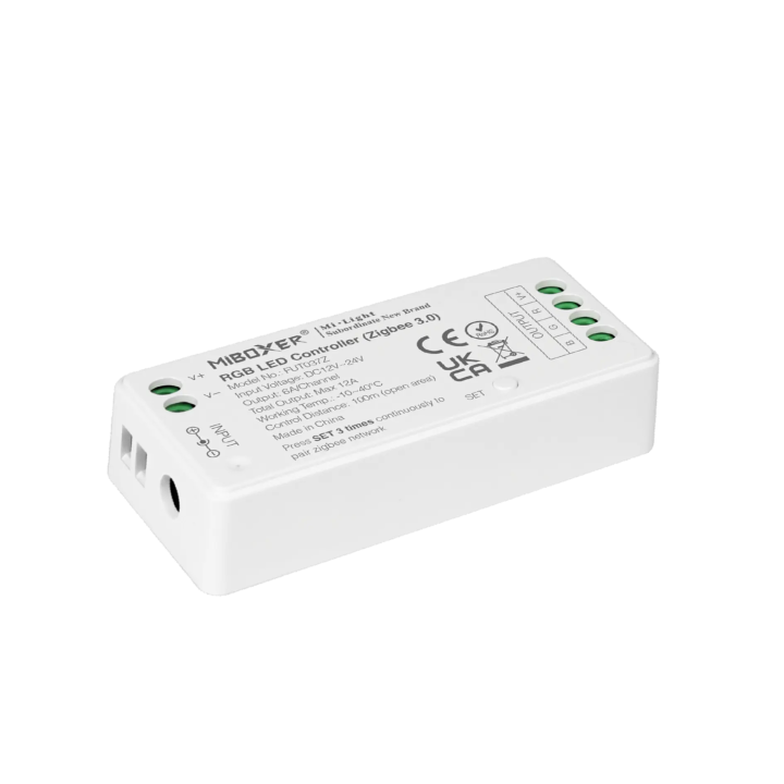 LED kontrolieris RGB 12-24VDC 12A Zigbee 3.0 FUT037Z