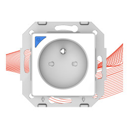 PSMART Balta mērīšanas ligzda RM ZigBee TUYA