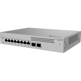 Huawei S220S-8T2J (8 портов 10/100/1000BASE-T, 2 порта SFP 2,5GE, встроенный источник переменного тока, безвентиляторный)