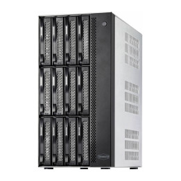 TERRAMASTER T12-500 Pro NAS failu serveris ar Intel Core i7-1255U, 16 GB RAM, 12 nodalījumi