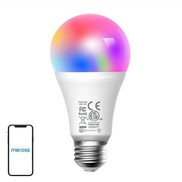 Viedā WiFi LED spuldze MSL120EU Meross (non-HomeKit)