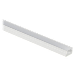 LED sloksnes profils PR-LED/SW2/2M 2m alumīnija kanāls ar vāku LED sloksnēm