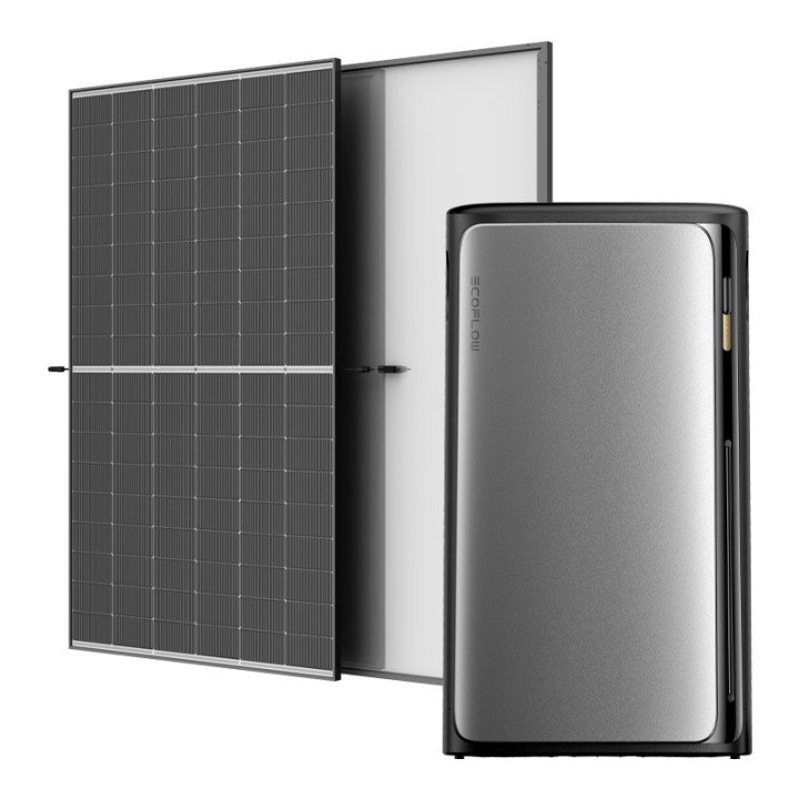 Balcony Photovoltaic Kit with Energy Storage 1.92kWh EcoFlow STREAM Ultra 1020W
