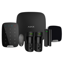 AJAX AJ-HUB2PLUSKIT-DP-PRO-B шлюз умного дома, Wi-Fi, 230 В переменного тока, черный