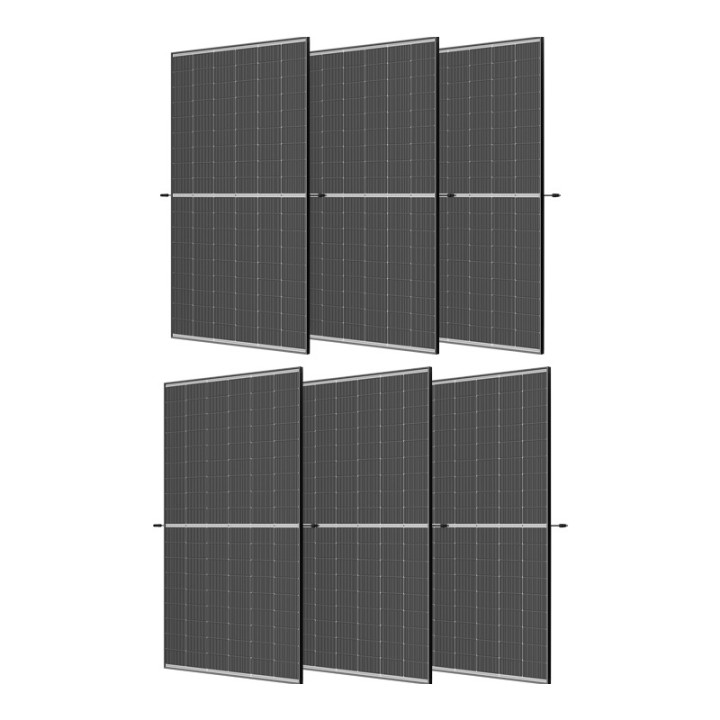 Фотоэлектрические панели Trina Solar TSM-510NEG18R.28-6, 510W (комплект из 6 шт.)