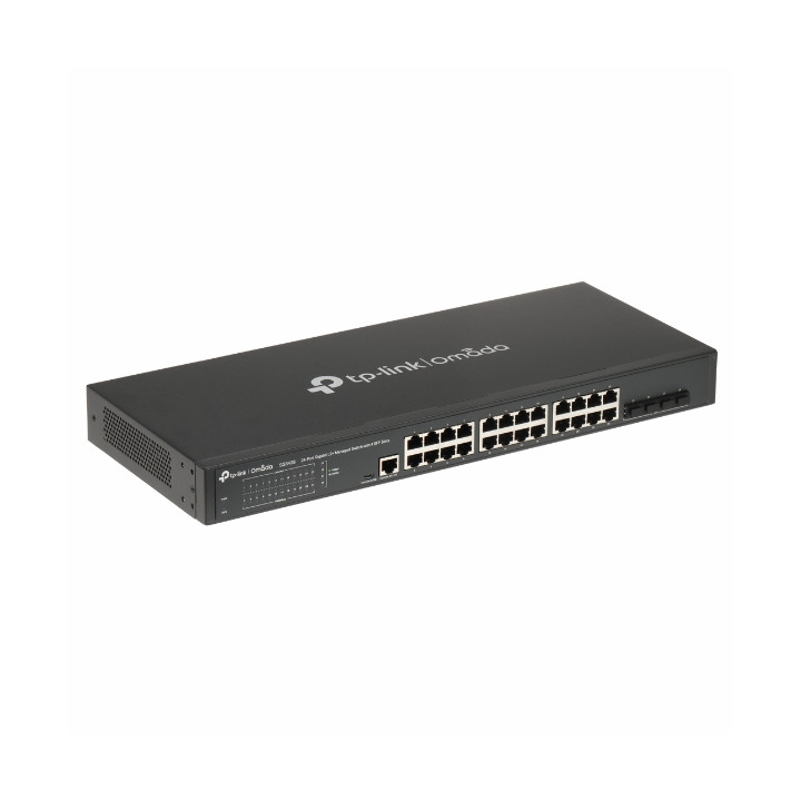 TP-Link SG3428 (TL-SG3428) JetStream™ 24-портовый гигабитный управляемый коммутатор L2+ с 4 слотами SFP